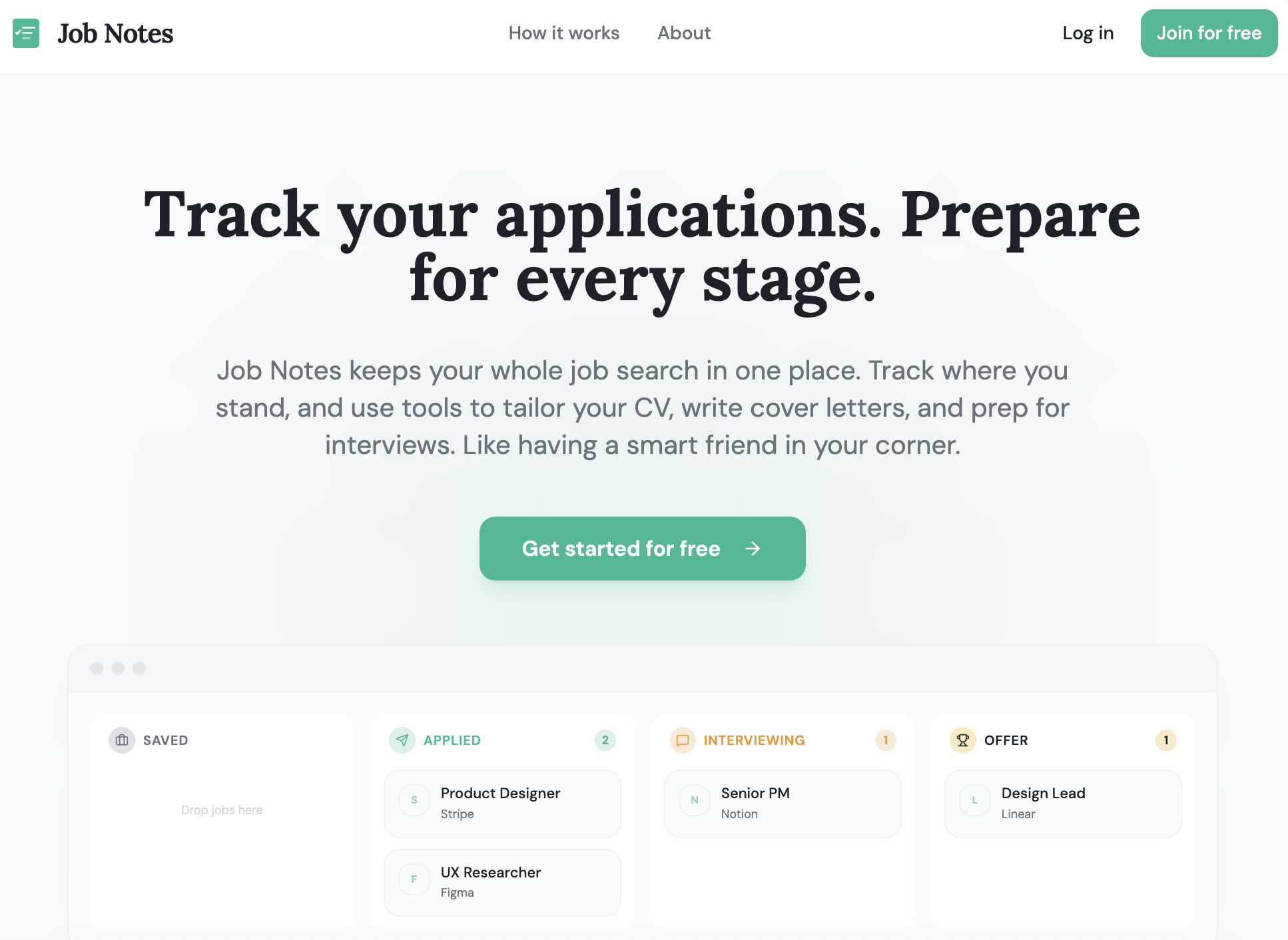 Notes Job Layout Job Notes — You Already Have What It Takes. This Helps You Show It.